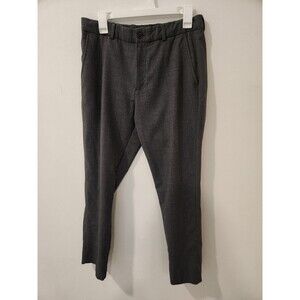 English Laundry Dress Pants Mens 32 Gray Finchley Trouser Work Flat Front